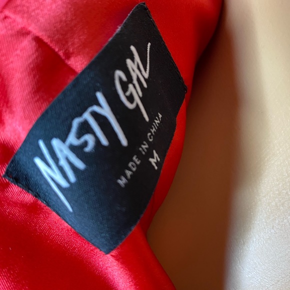 Vintage NastyGal Fuchsia Strapless Mini Dress - Picture 11 of 16